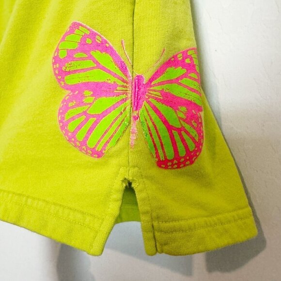 Frankie’s Bikinis Burl Sweatshorts Neon Green Size Small - Picture 5 of 10